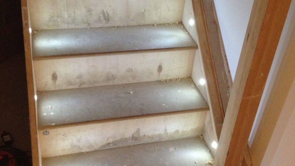 stair area after renovation