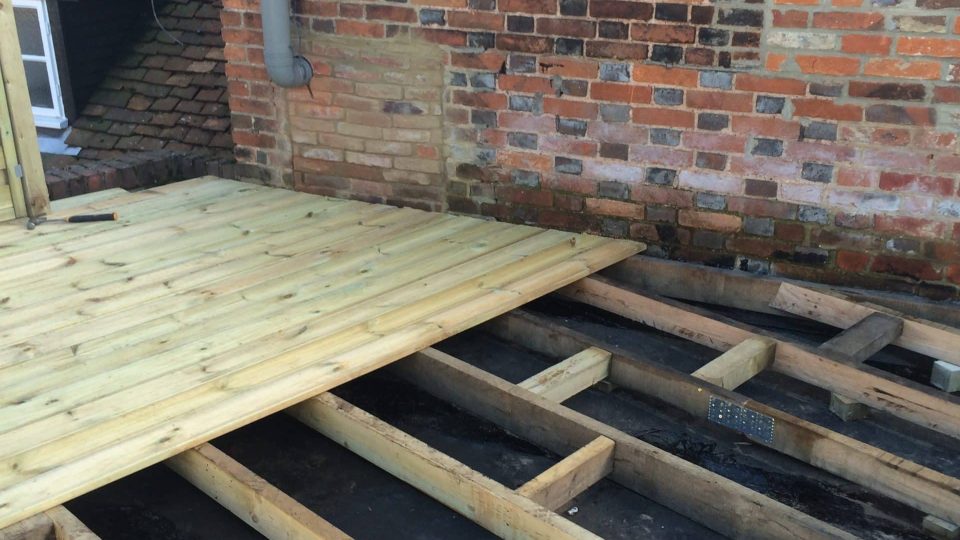 Progression of decking