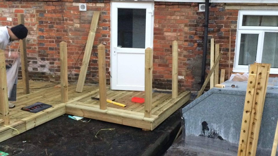 Progression of decking