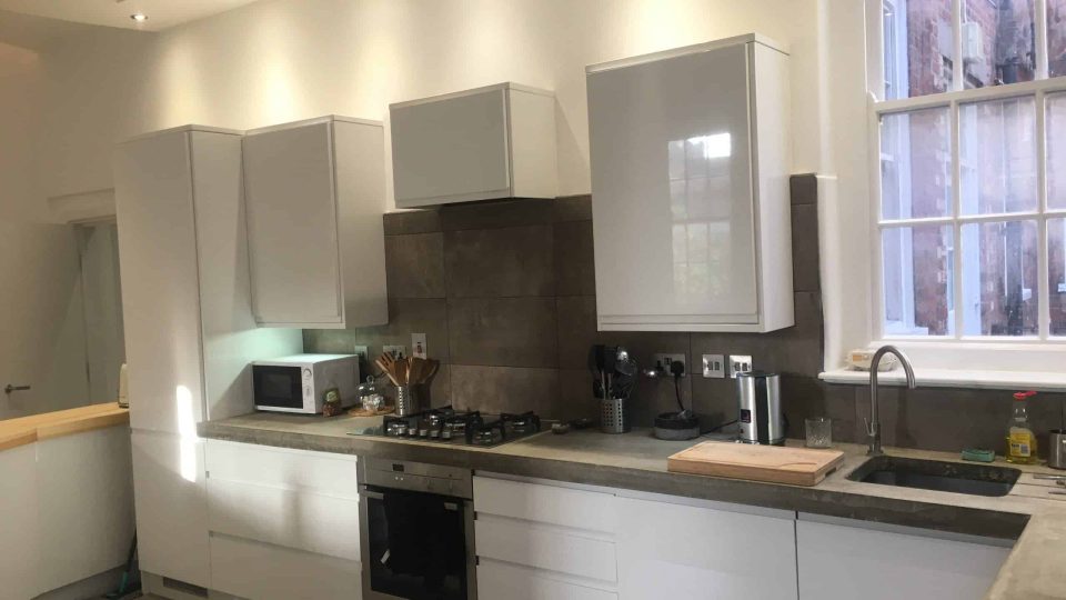 New kitchen installation