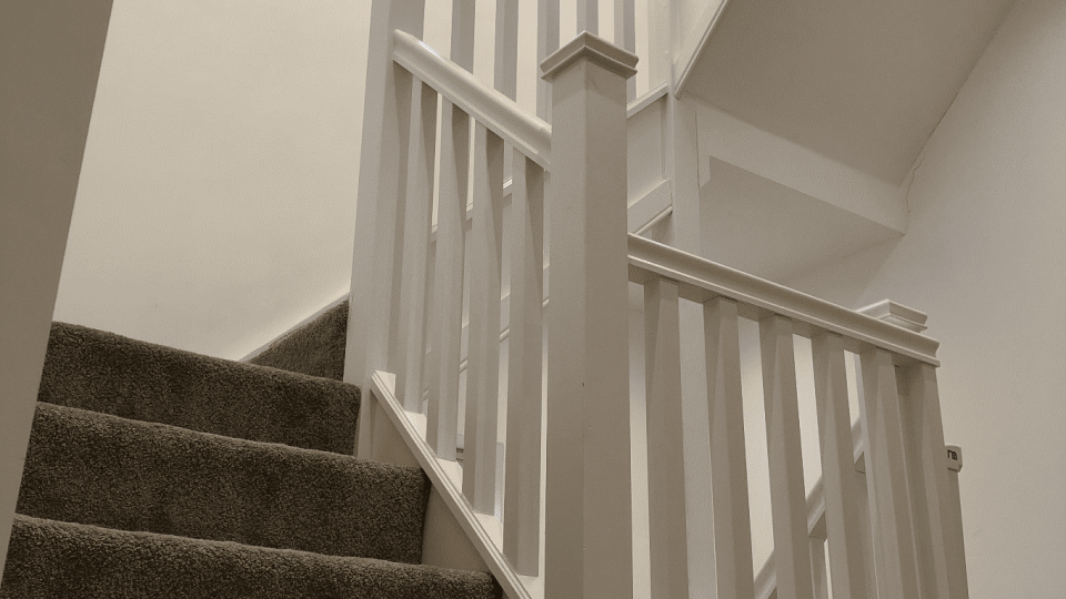 Competed winder staircase