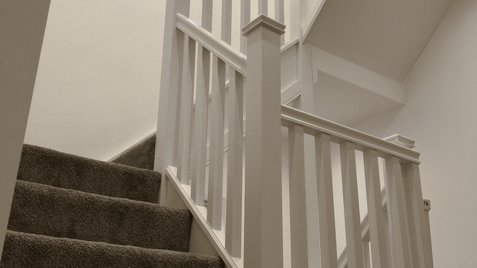 Competed winder staircase